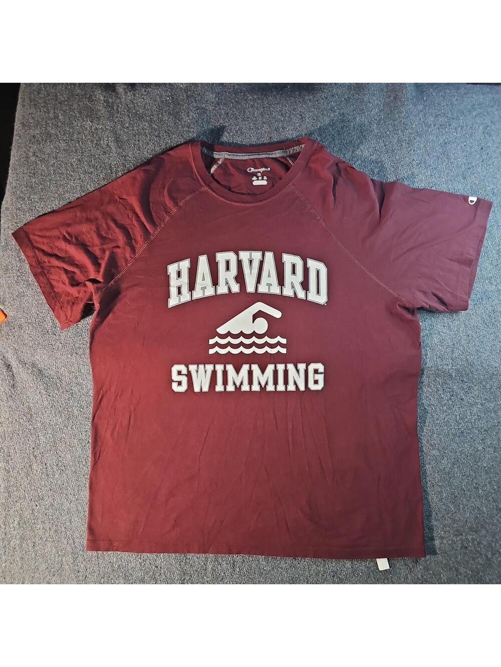 Champion XL Harvard Swimming Tshirt
